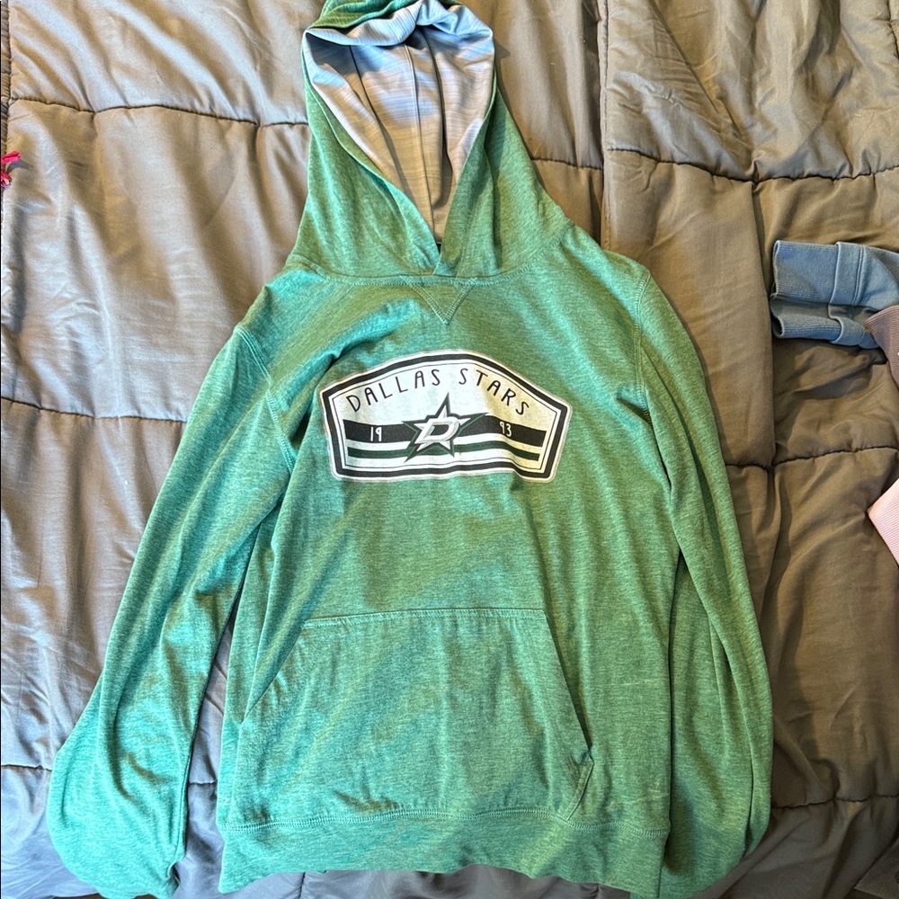 Dallas Stars Green Hoodie Sweatshirt